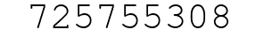 Number 725755308.