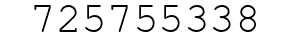Number 725755338.