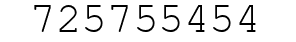 Number 725755454.