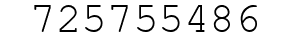 Number 725755486.