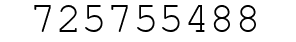 Number 725755488.