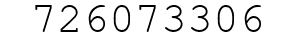Number 726073306.