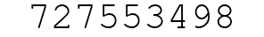 Number 727553498.
