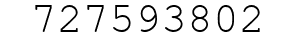 Number 727593802.