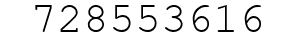 Number 728553616.