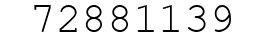 Number 72881139.