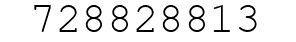 Number 728828813.