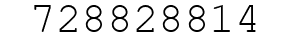 Number 728828814.