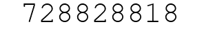 Number 728828818.
