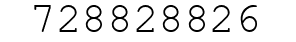 Number 728828826.