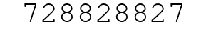 Number 728828827.