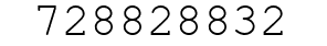 Number 728828832.