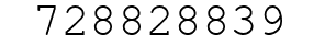 Number 728828839.