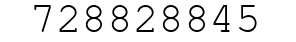 Number 728828845.