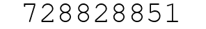Number 728828851.