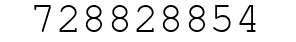 Number 728828854.