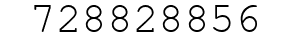 Number 728828856.
