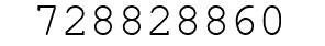 Number 728828860.