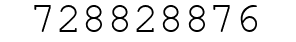 Number 728828876.