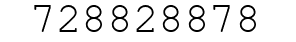 Number 728828878.