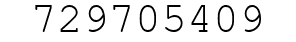 Number 729705409.