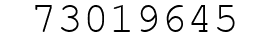 Number 73019645.