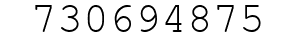 Number 730694875.