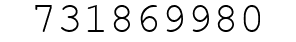 Number 731869980.
