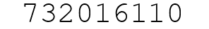 Number 732016110.