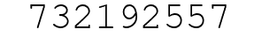 Number 732192557.