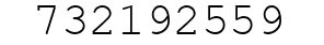 Number 732192559.