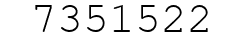 Number 7351522.