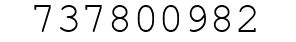 Number 737800982.