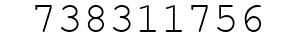 Number 738311756.