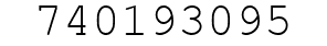 Number 740193095.