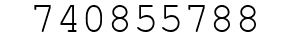 Number 740855788.