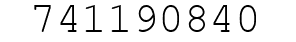 Number 741190840.