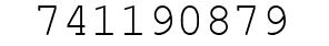 Number 741190879.