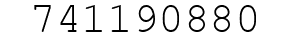 Number 741190880.