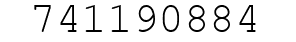 Number 741190884.