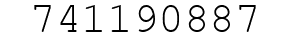 Number 741190887.