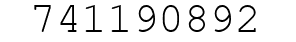 Number 741190892.