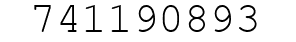 Number 741190893.