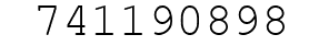 Number 741190898.