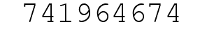 Number 741964674.