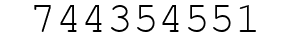 Number 744354551.