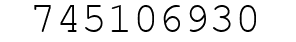 Number 745106930.