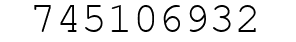 Number 745106932.
