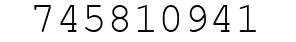 Number 745810941.