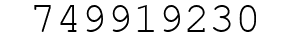 Number 749919230.